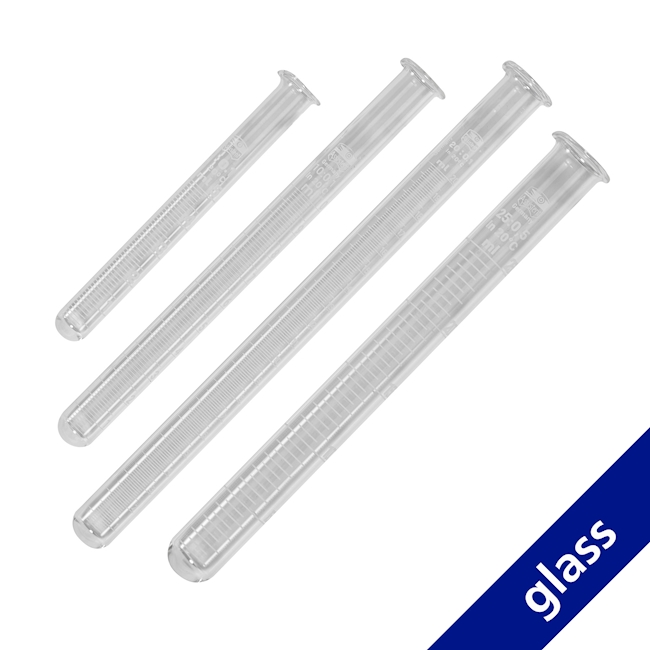 Test tubes graduated 25 ml